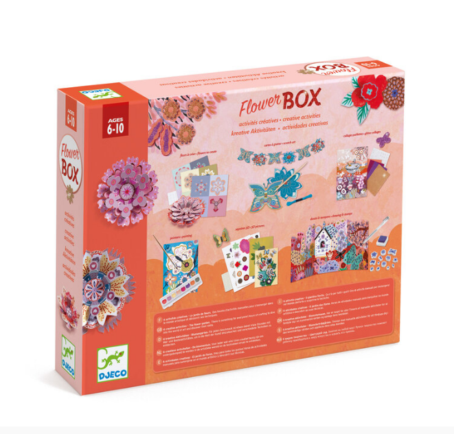 Djeco Multi Craft Box - Flower Gardens Art & Craft