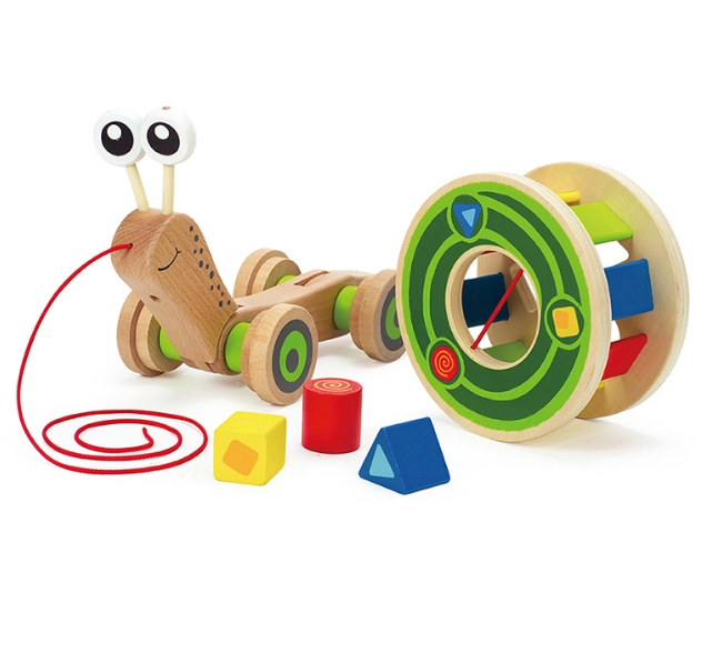 Hape Walk A Long Snail Pull along