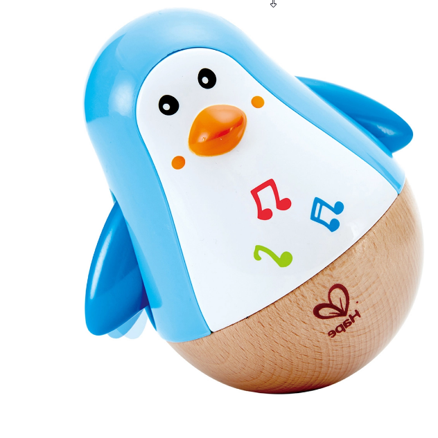 Hape Penguin Musical Wobbler Baby