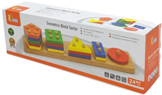 Geometric Block Sorter - Viga Puzzle/Game