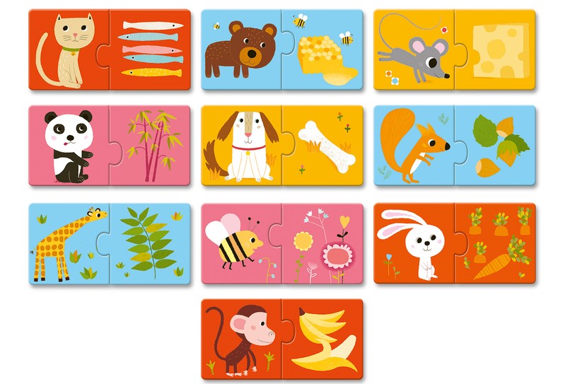 Djeco Duo Puzzle - Dinner's Ready Puzzles