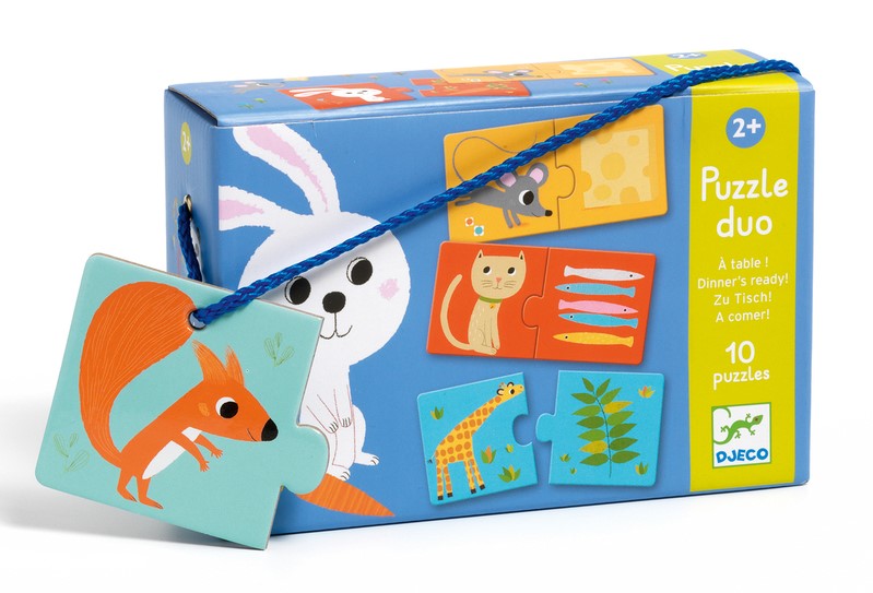 Djeco Duo Puzzle - Dinner's Ready Puzzles