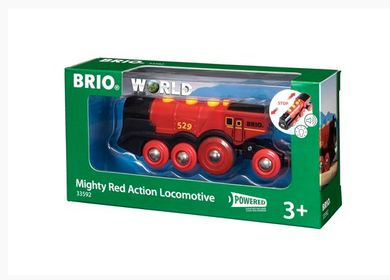 Brio Mighty Red Action Locomotive Train