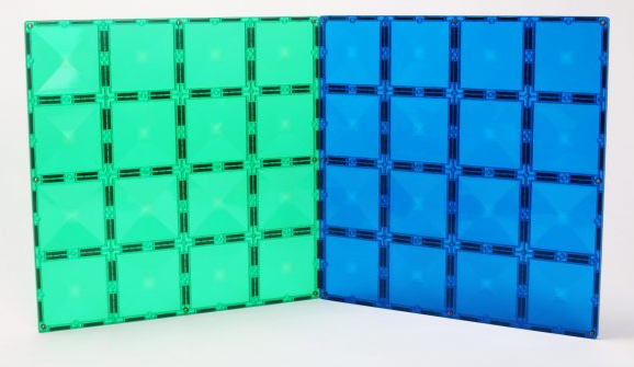 Connetix Tiles 2 piece Base Plate Set Construction