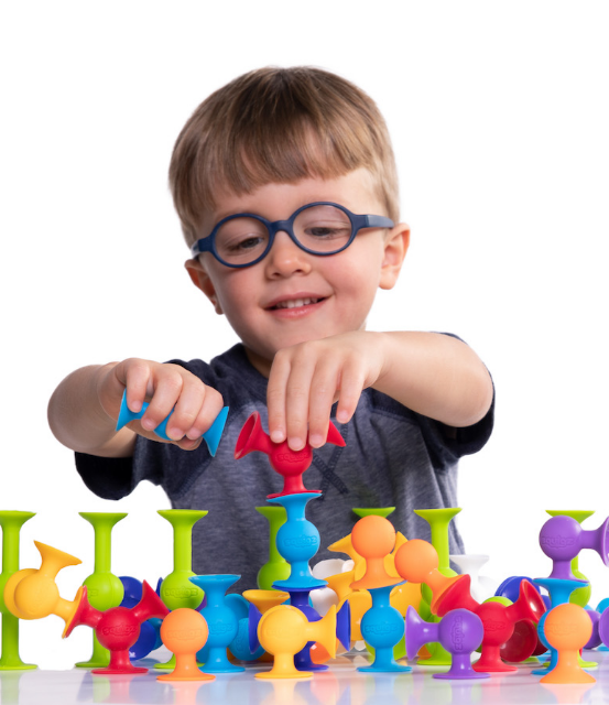 Fat Brain Toys Squigz Starter 24pc Learning Aid