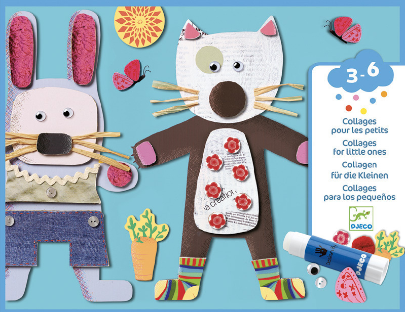Djeco Collages For Little Ones Art and Craft