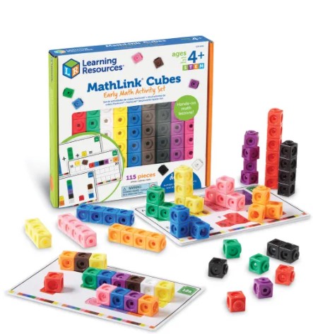 Mathlink Cubes Early Math Activity Set Learning Aid