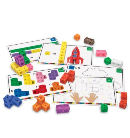 Mathlink Cubes Early Math Activity Set Learning Aid