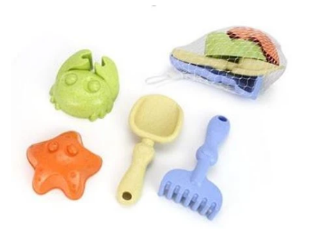 Bioplastic Beach set Moulds and tools Outdoor Play