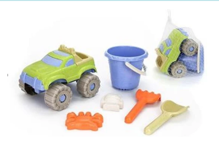 Bioplastic Beach Set 4WD Outdoor Play
