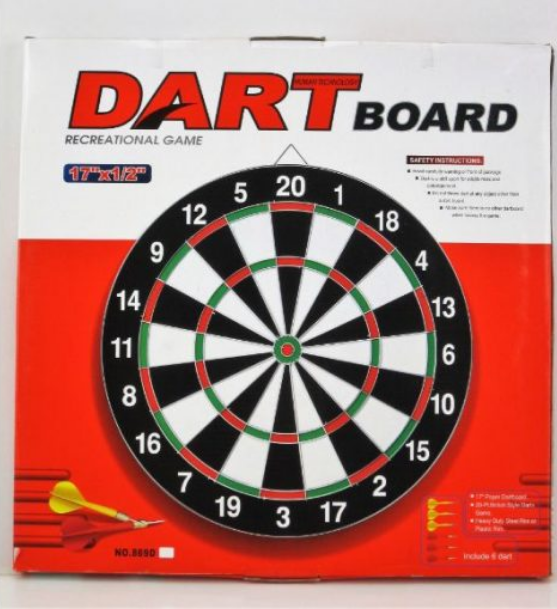 Dart Board 43cm Game