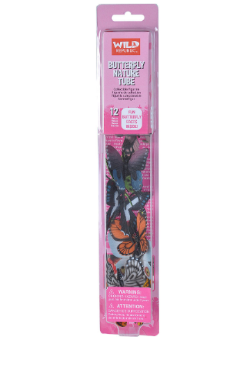 Wild Republic Nature Tube - Butterfly Figurine