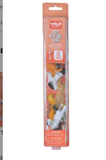 Wild Republic Nature Tube - Dogs Figurine
