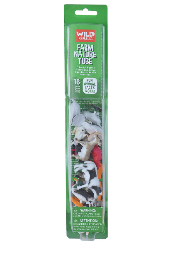 Wild Republic Nature Tube - Farm Figurine