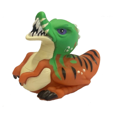 Wild Republic Rubber Duck T-Rex Baby Toy