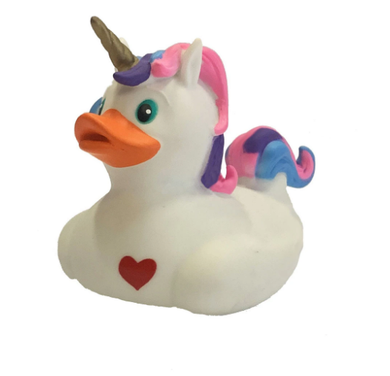 Wild Republic Rubber Duck Unicorn Baby Toy