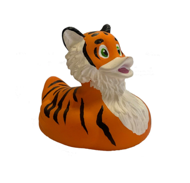 Wild Republic Rubber Duck Tiger Baby Toy