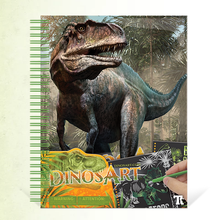 Load image into Gallery viewer, Dinosart Scratch &amp; Sketch
