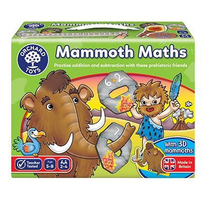 Mammoth Maths - Orchard Toys game
