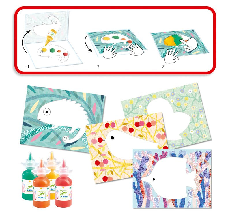 Squirt & Spread Painting Set by Djeco Art & Craft