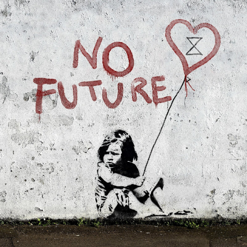 Banksy No Future 1000pc Puzzle Puzzle