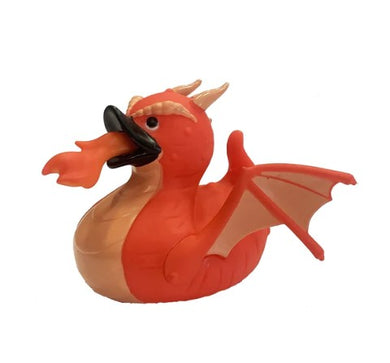 Wild Republic Rubber Duck Red Dragon Bath Toy