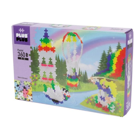 Plus-Plus Pastel Rainbow 360pc Construction