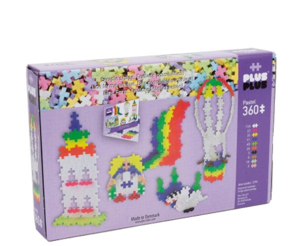 Plus-Plus Pastel Rainbow 360pc Construction