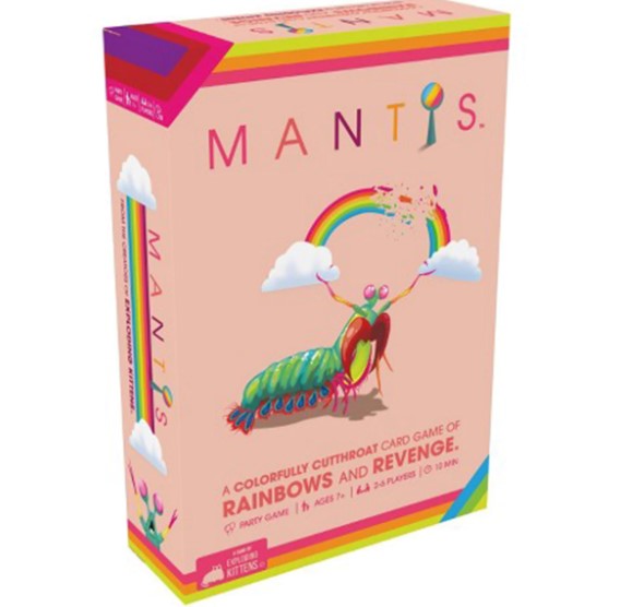 Exploding Kitten's Mantis Game Card Game