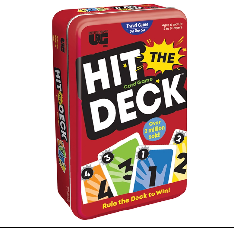 Original Hit The Deck Tin Game Travel Edition