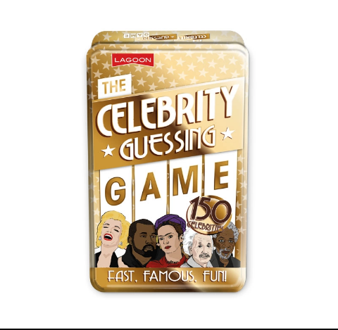 The Celebrity Guessing Tin Game Travel Edition Game