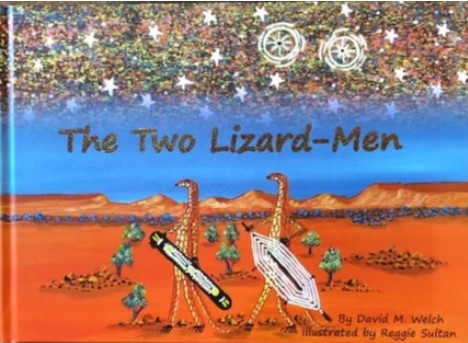 The Two Lizard Men Book Book