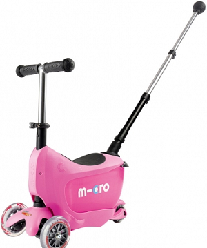 Micro Scooter Mini2Go Deluxe Pink Ride On Scooter
