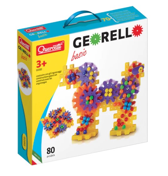 Quercetti Georello Basic Construction Gears 02332 Construction