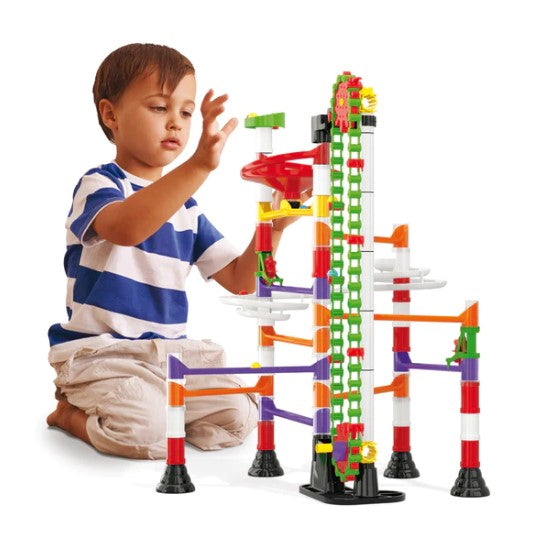 Quercetti Migoga Elevator Marble Run 6576 Construction