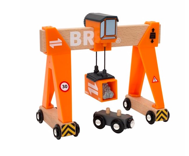Brio Gantry Crane Toy Trains & Train Sets