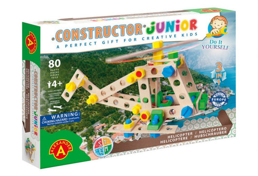 Constructor Junior 3 in 1 Helicopter Construction