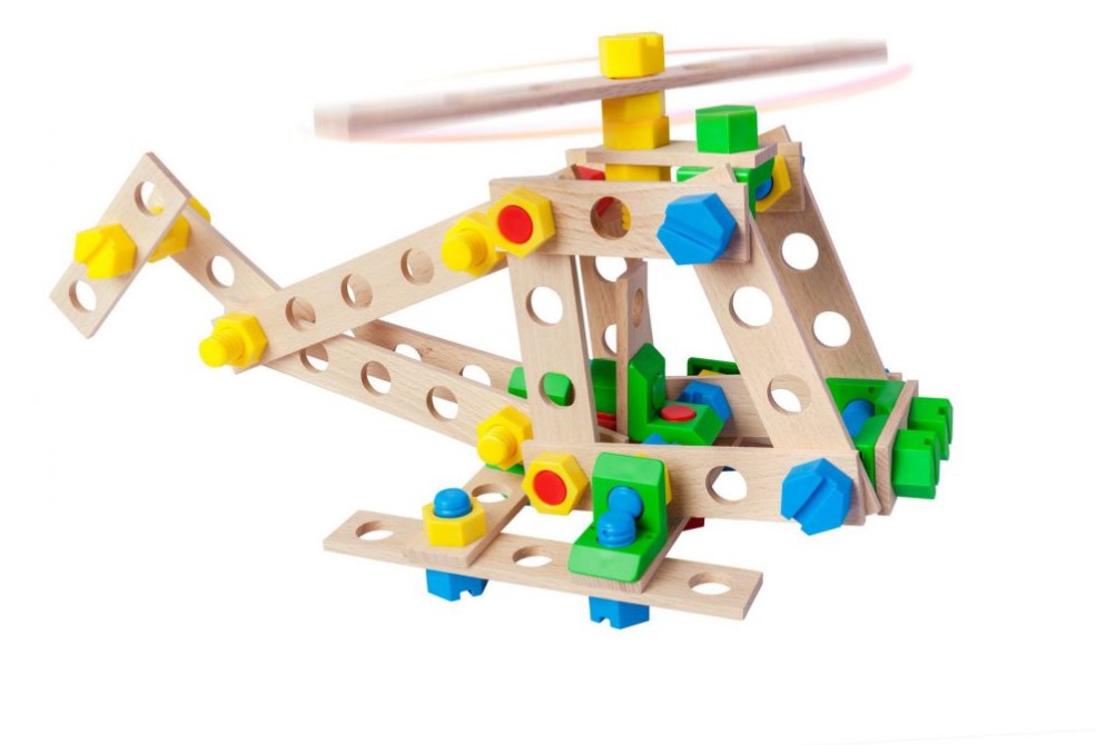 Constructor Junior 3 in 1 Helicopter Construction