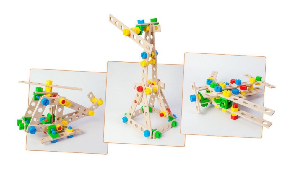 Constructor Junior 3 in 1 Helicopter Construction