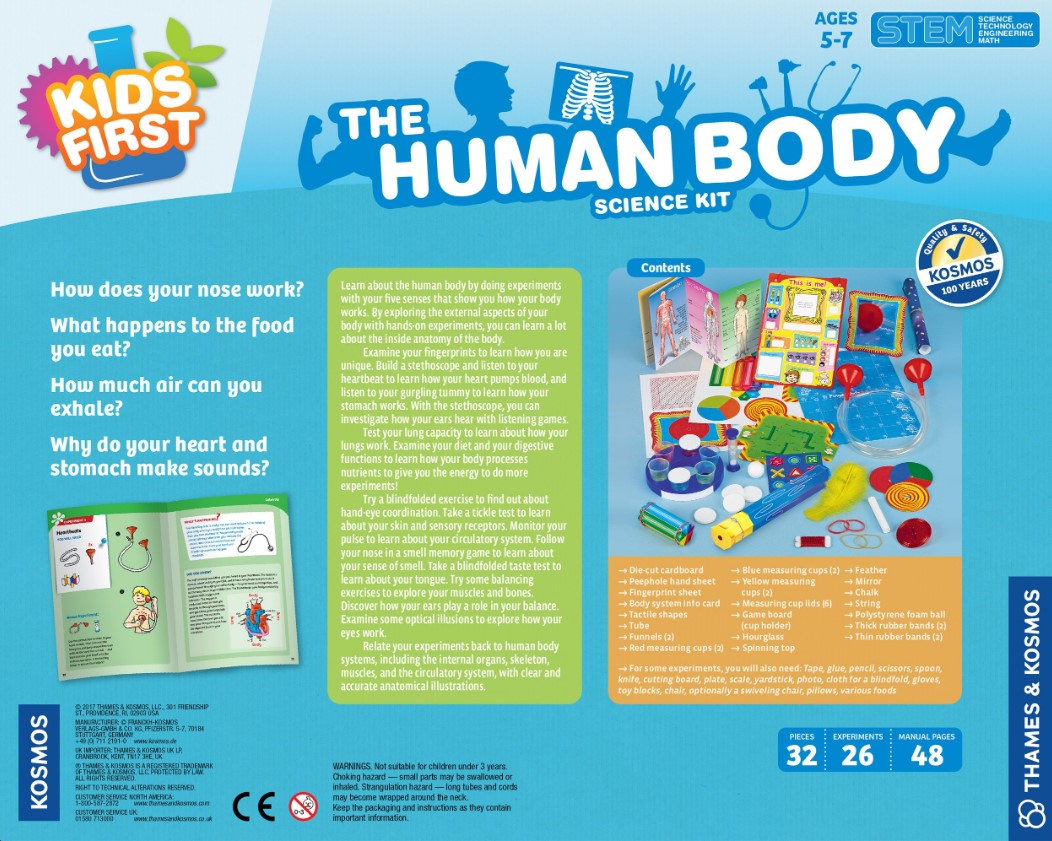 The Human Body Science Kit - Kids First Science