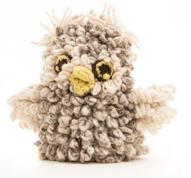 Kenana Knitters Hand Puppet Owl Puppet