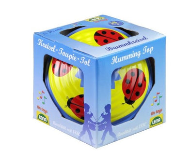 Lena-Bolz Spinning Top Humming Ladybug 16cm Spinning Tops