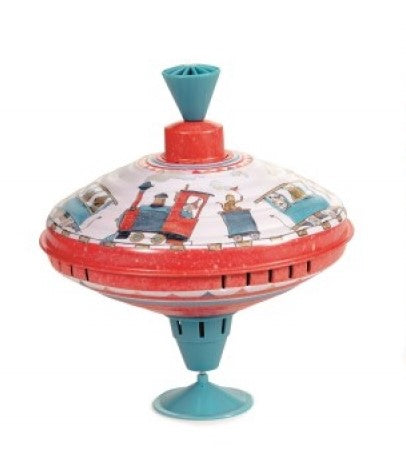 Egmont Spinning Top Humming Train 18cm Spinning Top