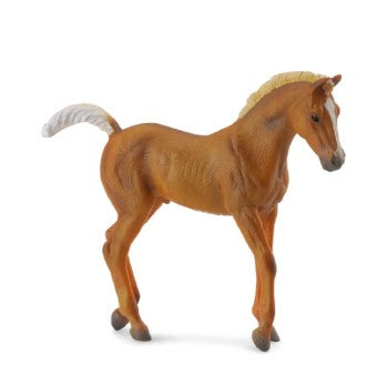 Collecta Tennessee Walking Horse Foal Chestnut Figure