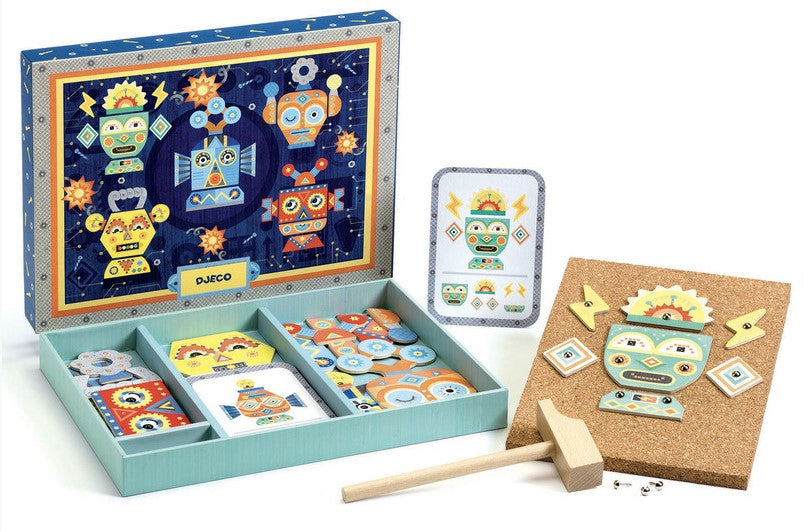 Djeco Tap Tap Robots Art & Craft