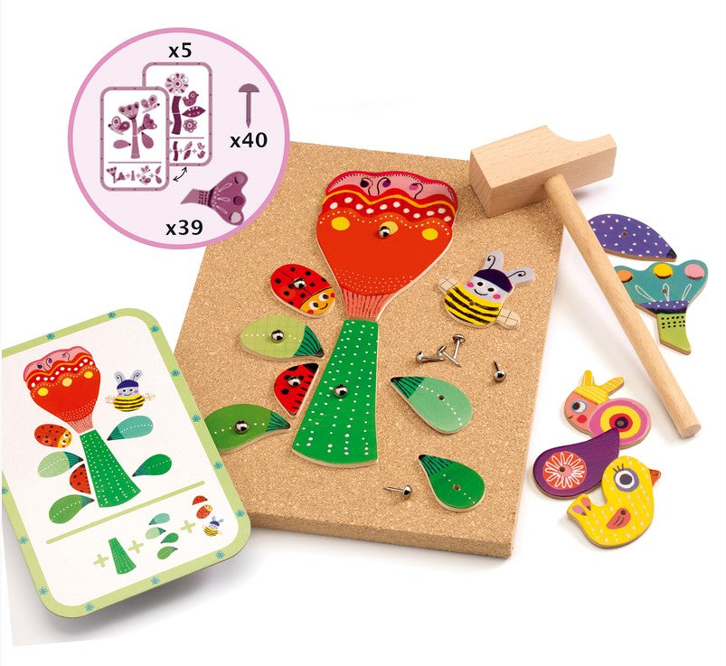 Djeco Tap Tap Garden Art & Craft