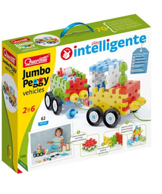 Quercetti Jumbo Peggy Vehicles 2290 Construction