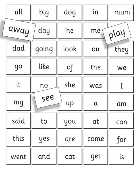 Fiesta Crafts Magnetic Words Reception Year Learning Aid