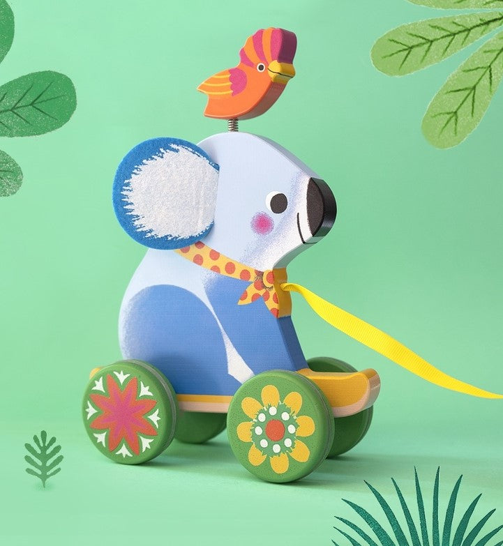 Djeco Otto Koala Pull Along Toddler