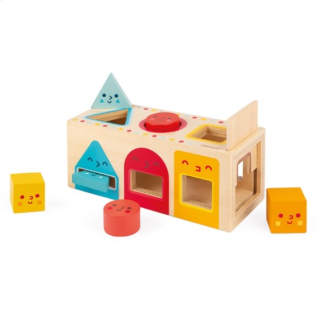 Janod Geometric Shapes Box Baby & Toddler